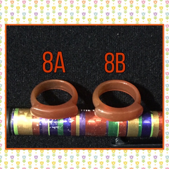 Elegant natural red agate jade ring - Picture 4 of 5